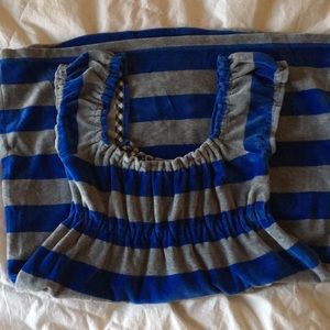 Rare PINK Victoria’s Secret velvet mini dress XS